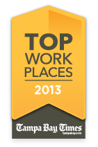 Tampa Bay Times Top Work Place 2013