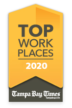 Tampa Bay Times Top Work Place 2020