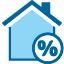 mortgage rates icon
